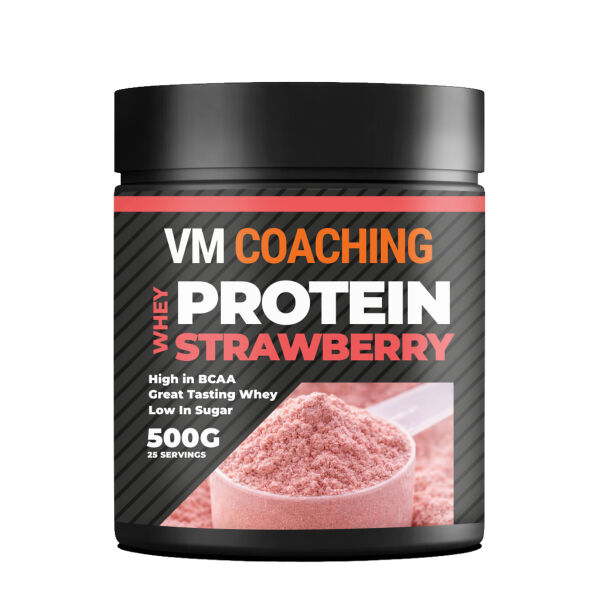 VM Coaching  - Whey Protein Strawberry Thumbnail